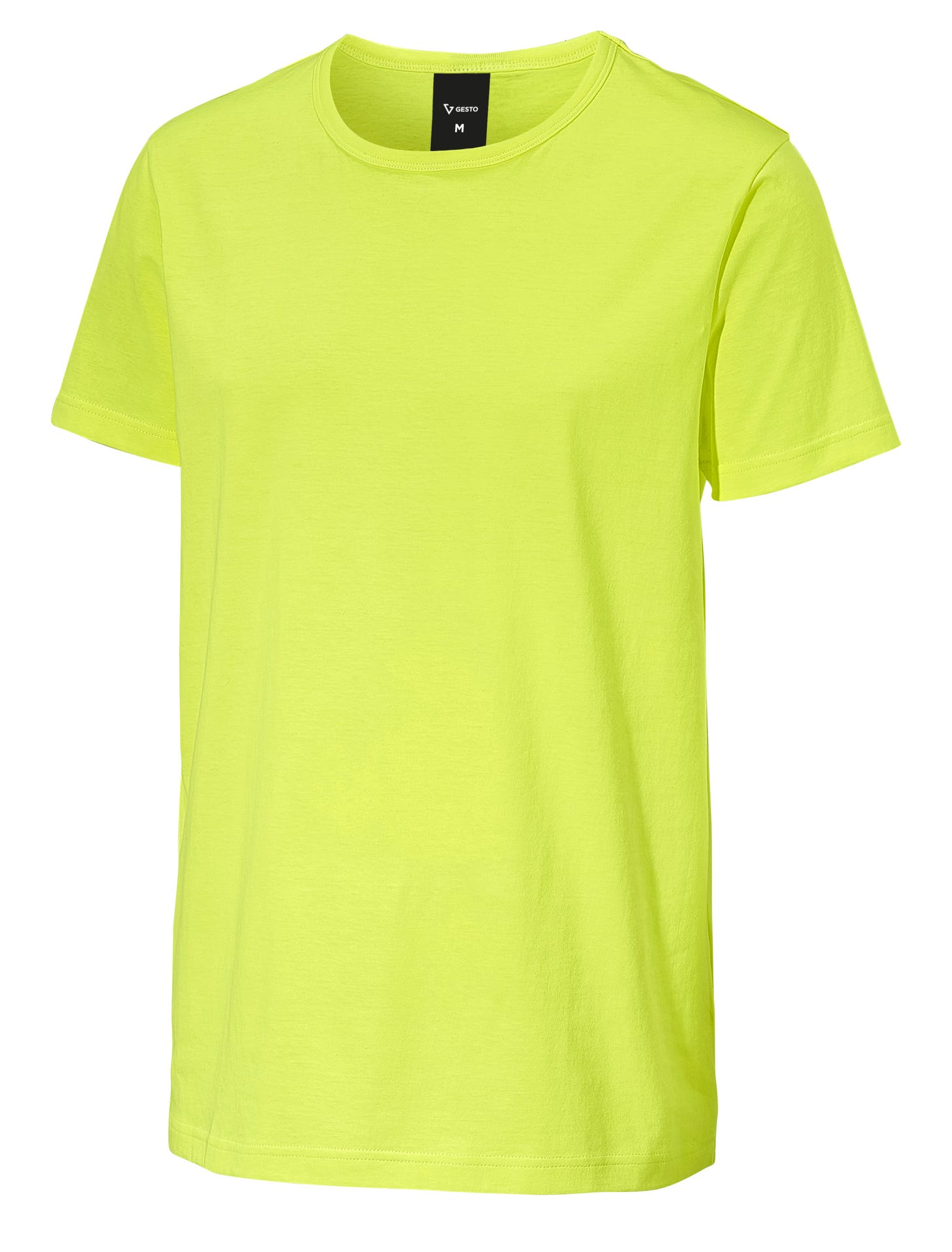 BASIC T-SKJORTE HERRE GUL