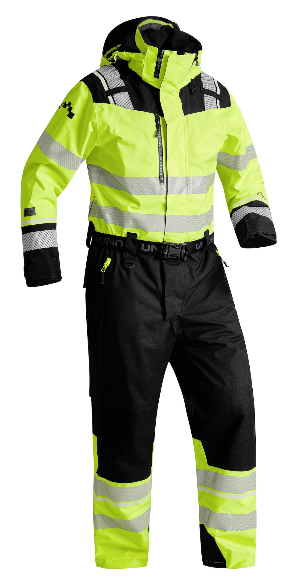 SKALLKJELEDRESS PROTEC KL.3 GUL/SVART