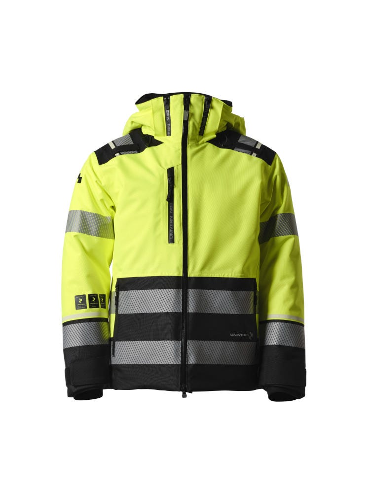 VINTERJAKKE PROTEC XTRM KL.3 GUL/SVART